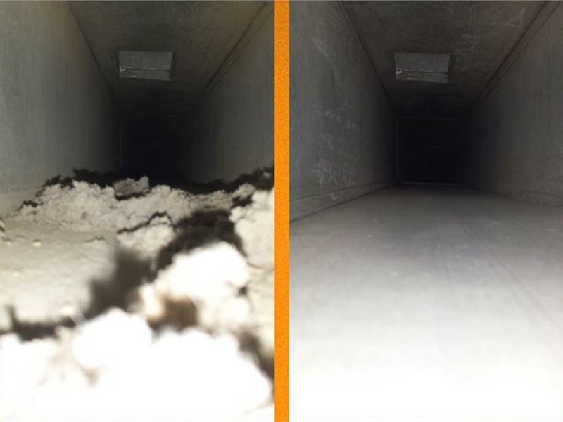 Air duct cleaning difference