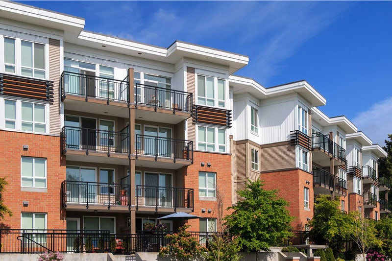 exterior apartment buildings