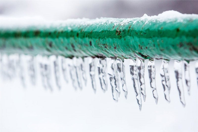 frozen pipes