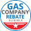 gas company rebate badge