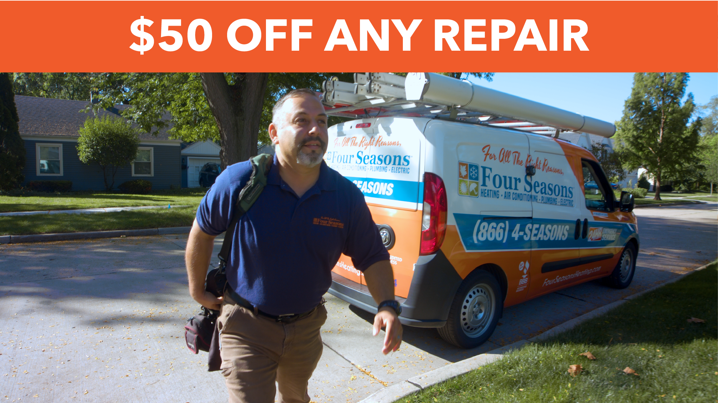 $50 off any repair service.
