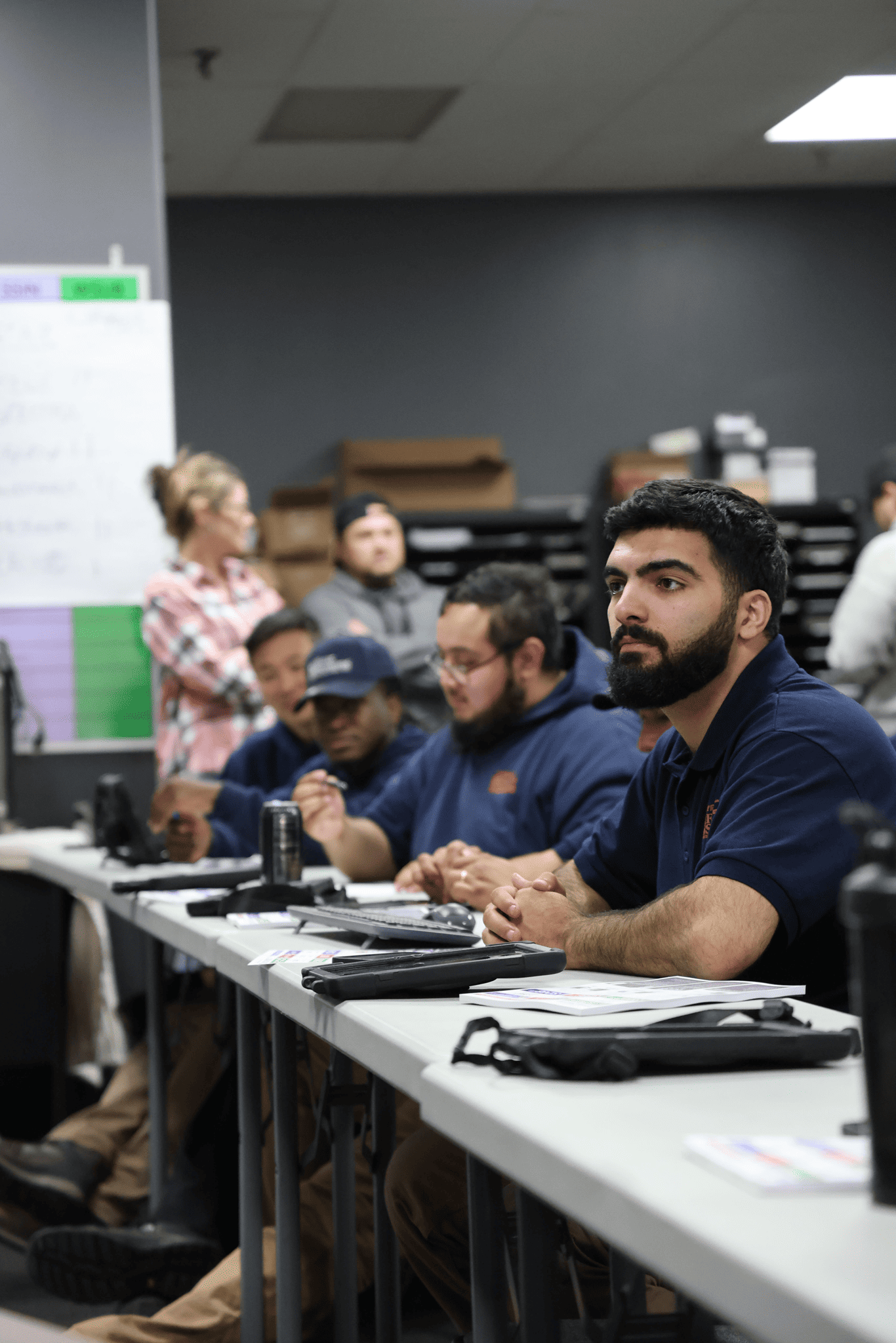 Training Session with HVAC Apprentices