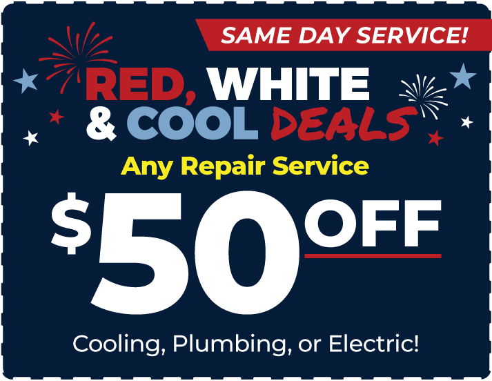 Heating, Cooling, Plumbing or Electric Repair
