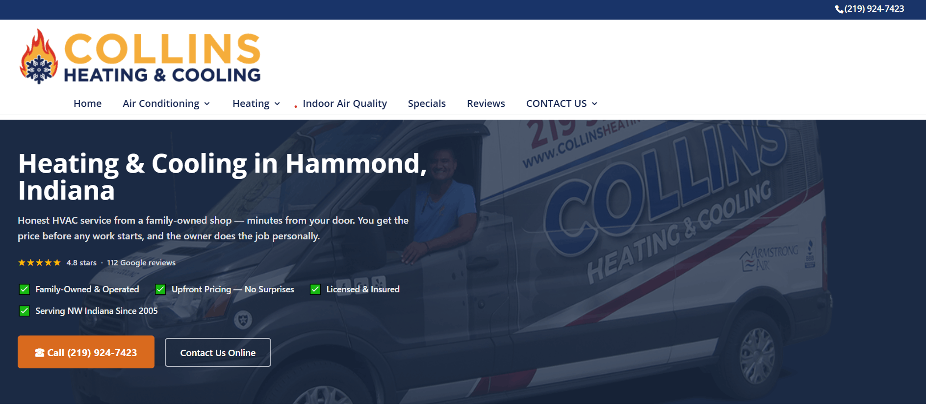 Collins Heating & Cooling