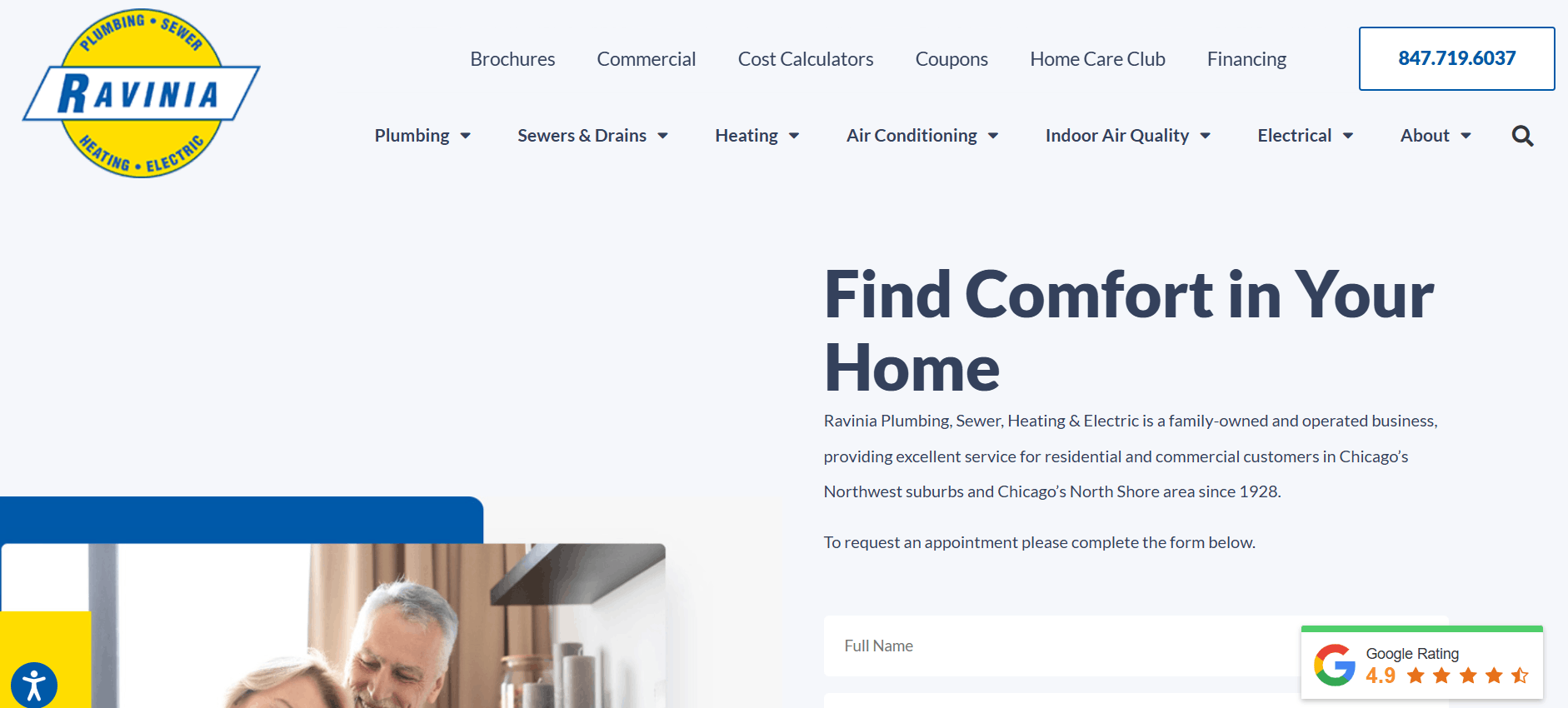 Ravinia Plumbing, Sewer, Heating & Electric