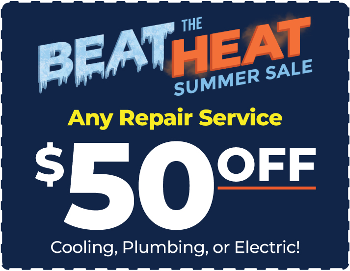 Heating, Cooling, Plumbing or Electric Repair