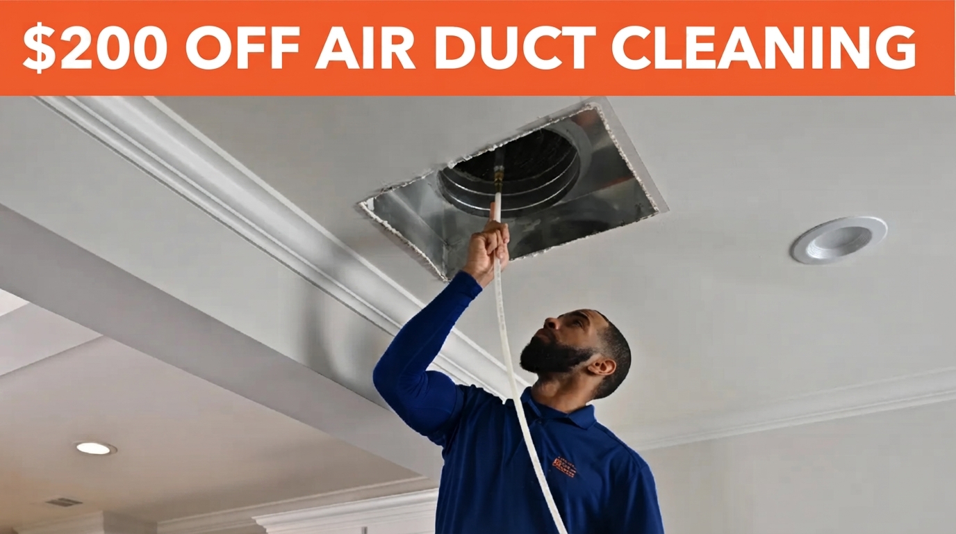 Coupon: $200 OFF Air Duct Cleaning