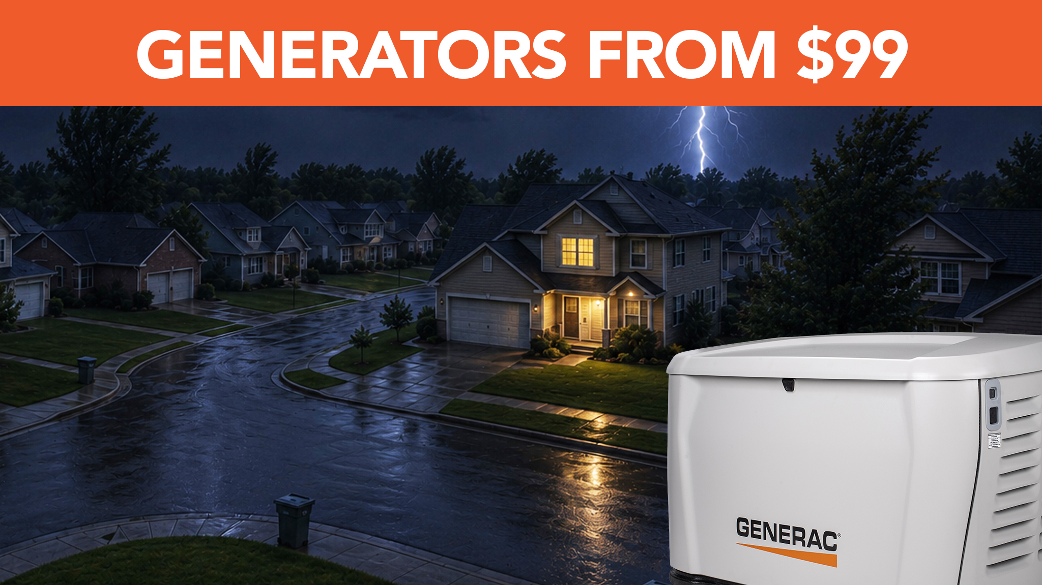 Coupon: Generators from $99