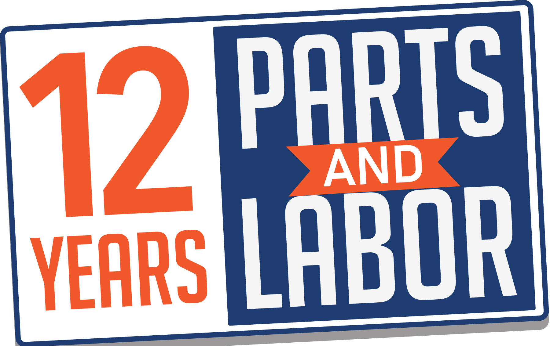 12 years parts and labor