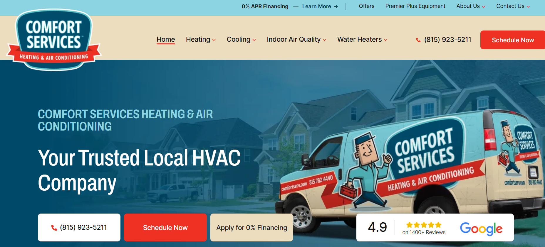 Comfort Services Heating & Air Conditioning