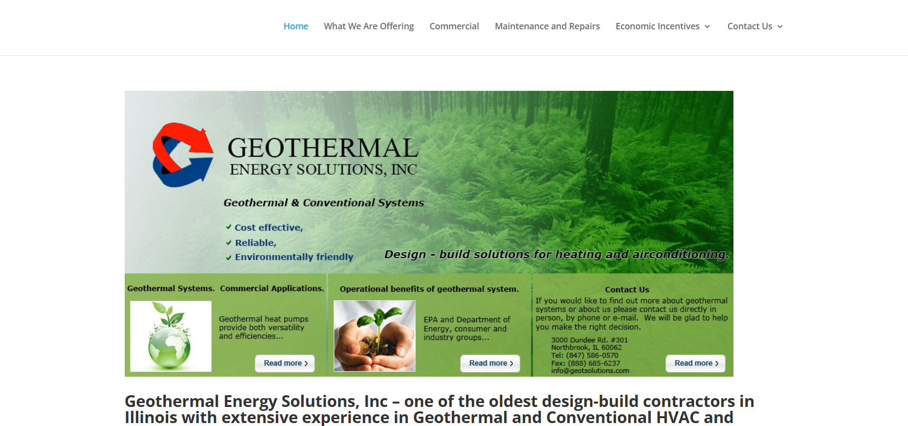 Geothermal Energy Solutions